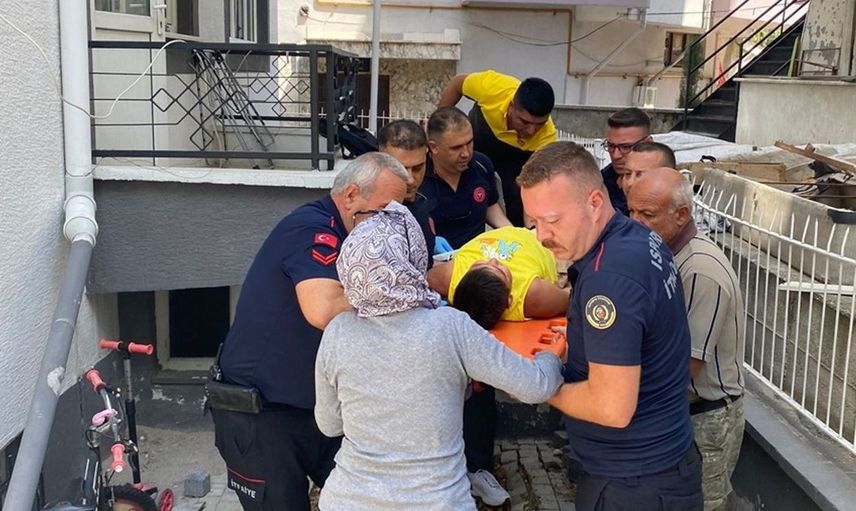 Isparta'da Oyun Sırasında Yaralanan Çocuk Hastaneye Kaldırıldı