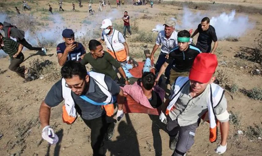 İsrail Askerleri Gazze Sınırında 79 Filistinliyi Yaraladı