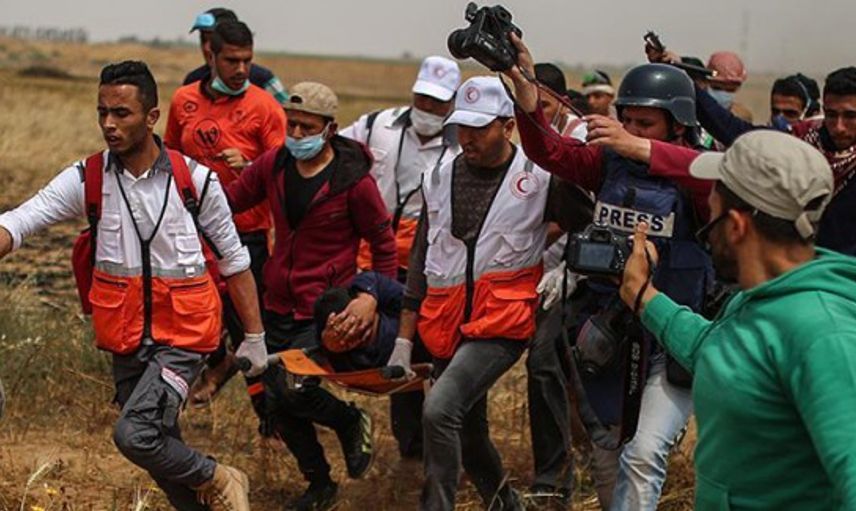 İsrail Batı Şeria'da 8 Filistinliyi Yaraladı