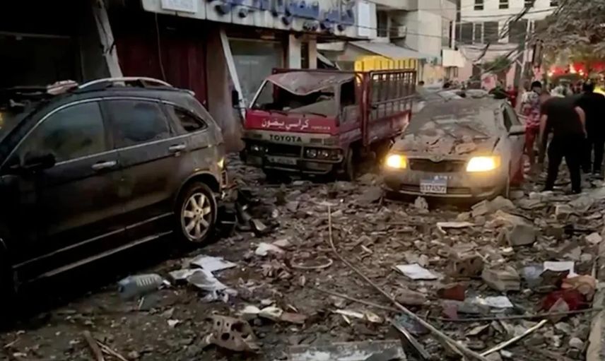 İsrail Beyrut'a Saldırdı: Ölü ve Yaralılar Var!