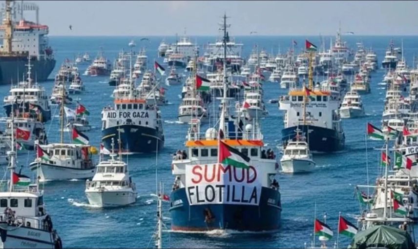 İsrail Harekete Geçti: Sumud Filosu üzerinde dronlar tespit edildi