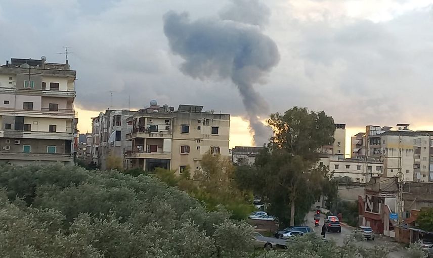 İsrail Lübnan'ı vurdu: Olay yerine birçok ekip sevk edildi