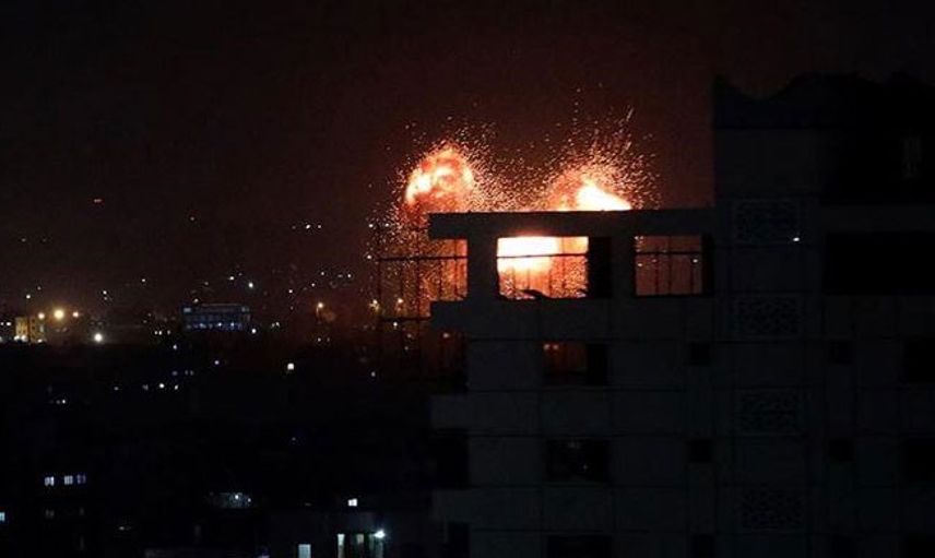 İsrail Ordusu Gazze'ye Hava Saldırısı Düzenledi