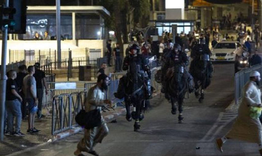 İsrail Polisinden Filistinlilere Sert Müdahale