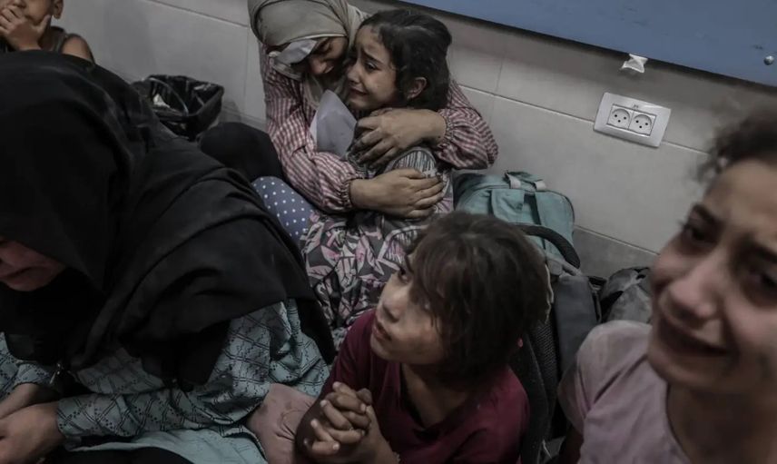 İsrail Sivilleri Hedef Almaya Devam Ediyor: Okulu Bombaladı! Ölü ve Yaralılar Var