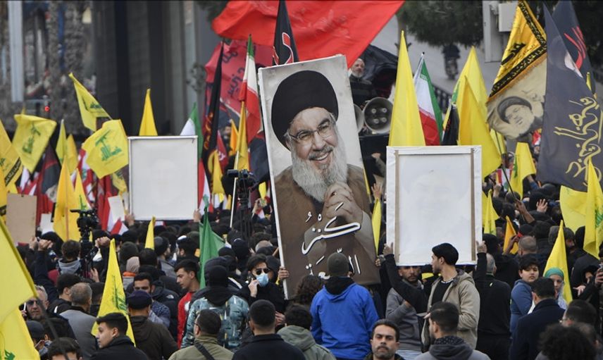 İsrail'in Katlettiği Hasan Nasrallah için Anma Töreni Düzenlendi