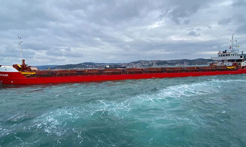 İstanbul Boğaz'ında Gemi Arızası