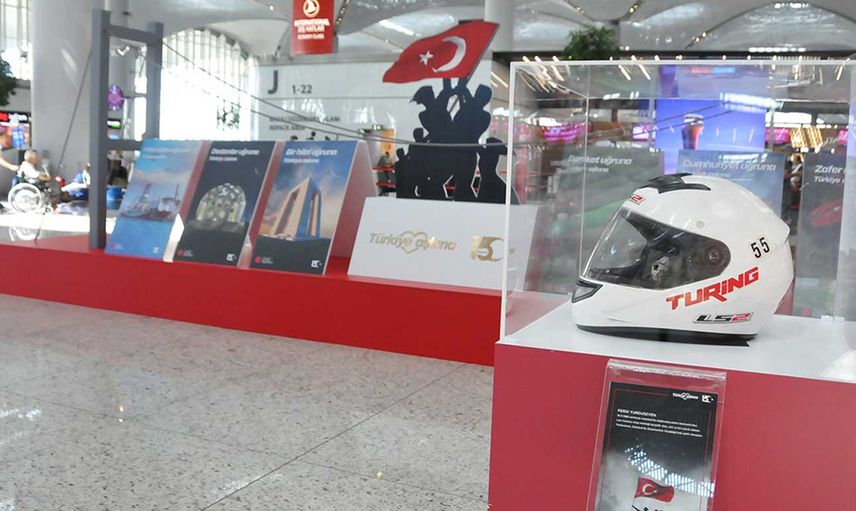 İstanbul Havalimanı'nda 15 Temmuz sergisi düzenlendi!