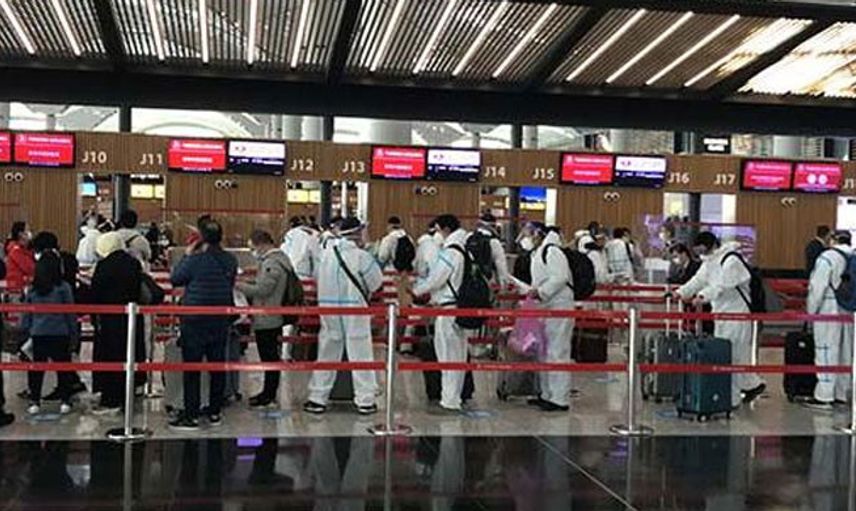 İstanbul Havalimanı'nda Yoğunluk