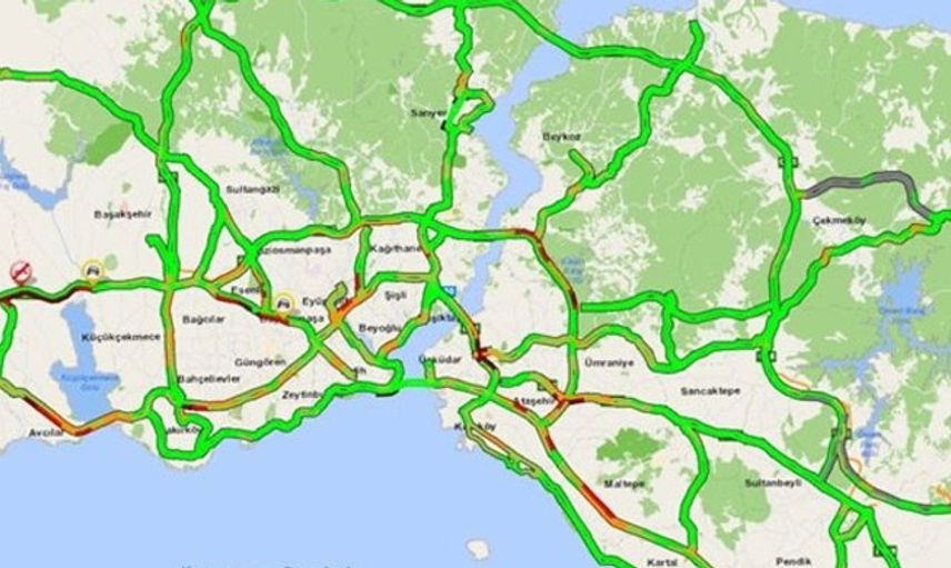 İstanbul Trafiği Ramazan Ayına Sakin Başladı