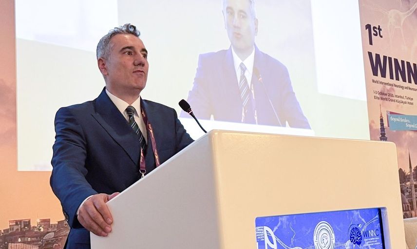 İstanbul'da 1. Dünya Girişimsel Nöroloji ve Nöroşirürji Kongresi Başladı