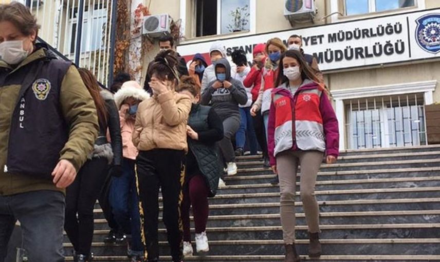 İstanbul’da Fuhuş Operasyonunda 15 Kişi Gözaltına Alındı