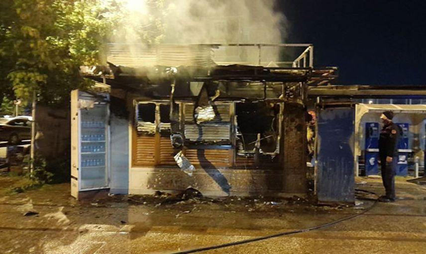 İstanbul’da Halk Ekmek Büfesini Yakan Saldırgan Yakalandı