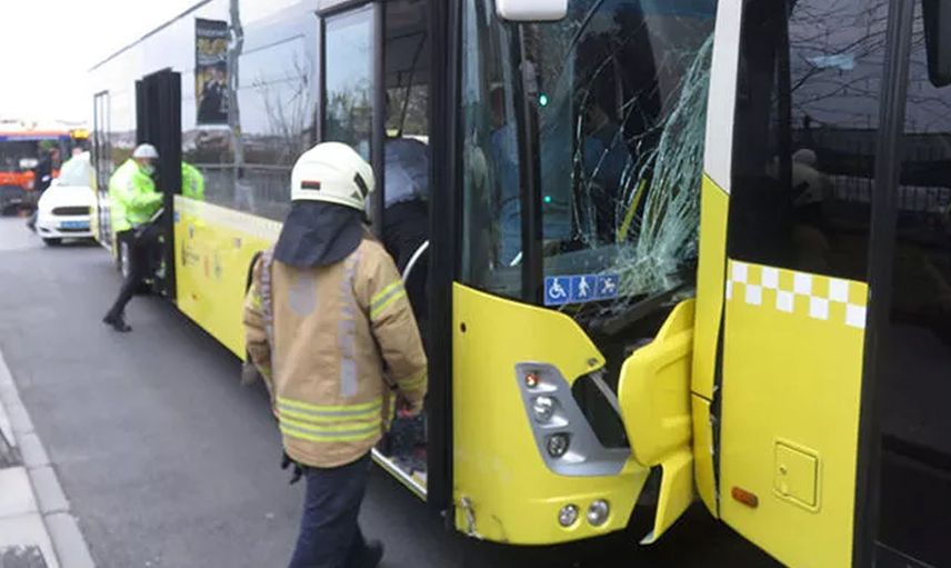 İstanbul’da İki İETT Otobüsü Çarpıştı: Yaralılar Var