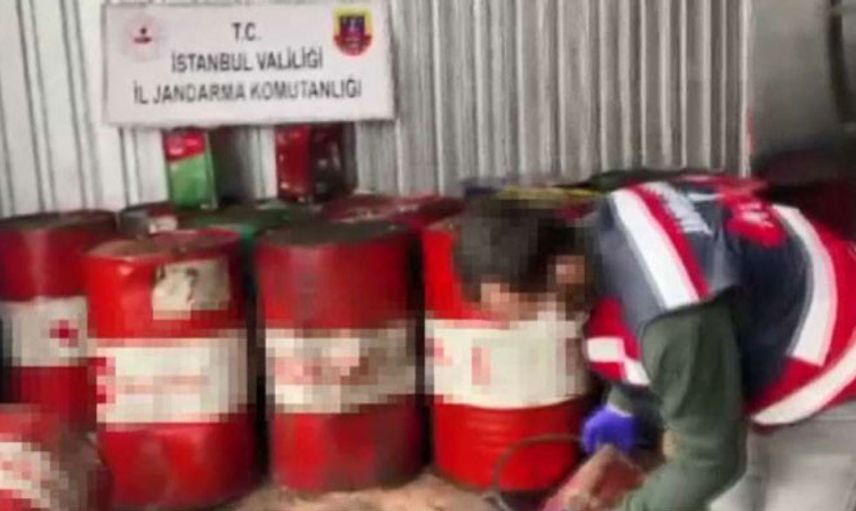 İstanbul'da Kaçak Akaryakıt Operasyonu
