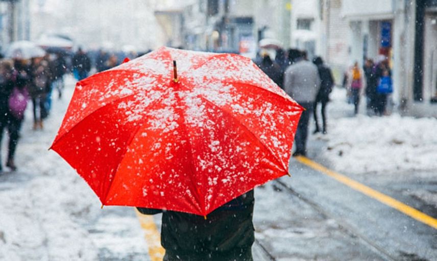 İstanbul'da Kar Yağışı Başladı