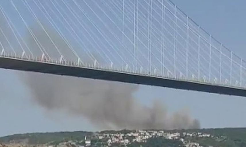 İstanbul’da korku dolu anlar: Beykoz'da ormanlık alanda yangın çıktı