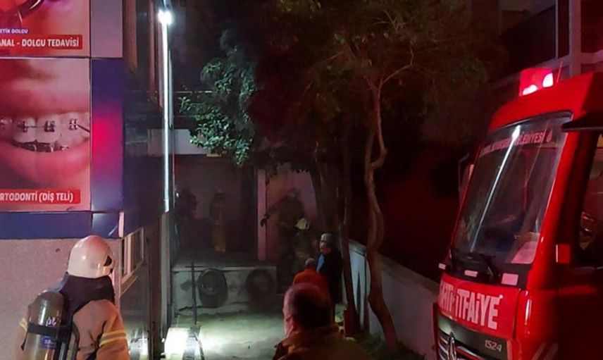 İstanbul'da Özel Bir Hastanede Yangın Çıktı