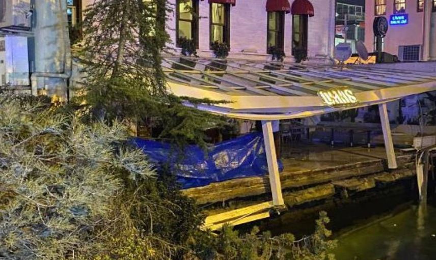 İstanbul’da restoranın bulunduğu iskele çöktü: Çok sayıda yaralı var