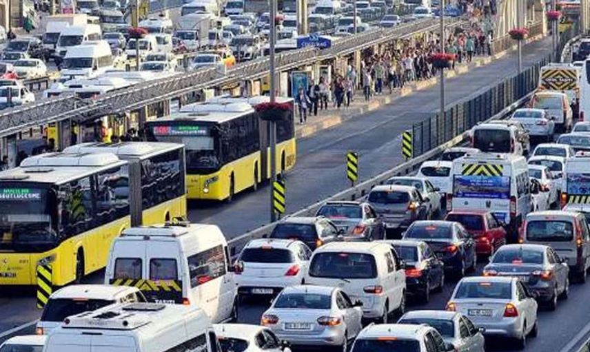 İstanbul'da Trafik Yoğunluğu Yüzde 71’e Arttı