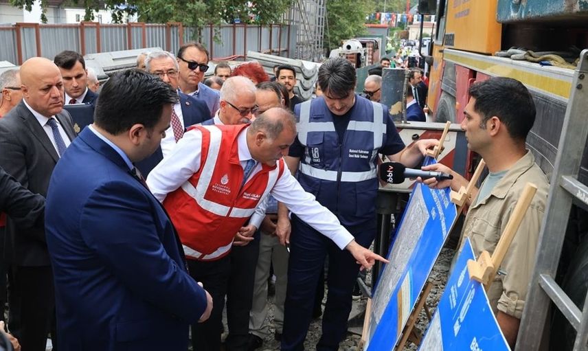 İstanbul'da Yeni Yağmur Suyu Tüneli Kazı Çalışmaları Başladı