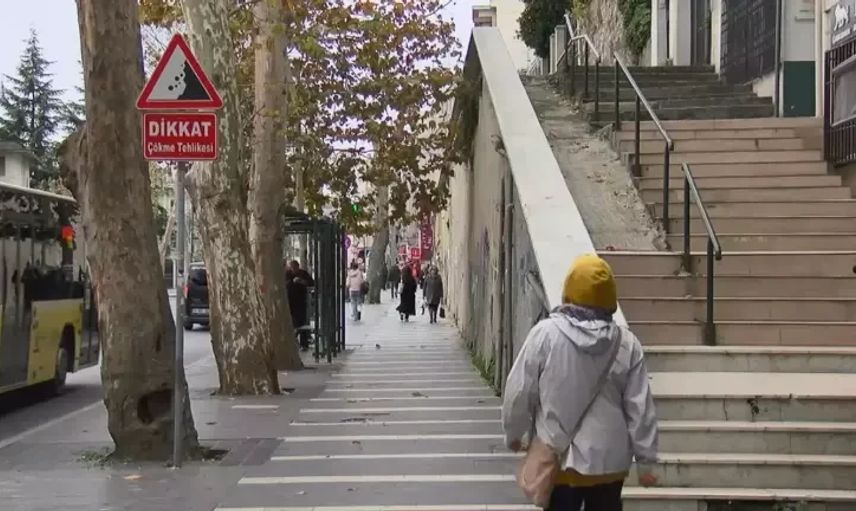 İstanbul'un göbeğinde büyük tehlike