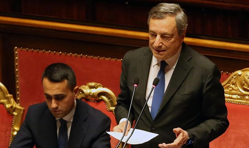 İtalya'da bir devir kapandı! Draghi başbakanlık görevinden istifa etti!