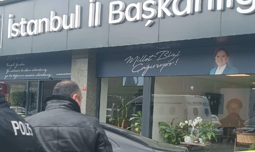 İYİ Parti binasına silahlı saldırı düzenlendi: Çok sayıda polis ekibi olay yerinde