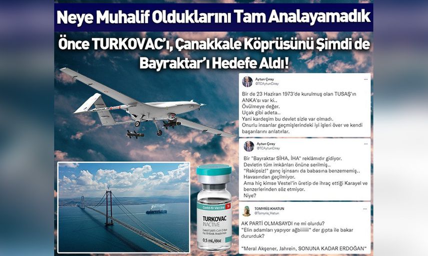 İYİ Partili Çıray'dan 'TB2' hazımsızlığı: Selçuk Bayraktar'ı hedef aldı!