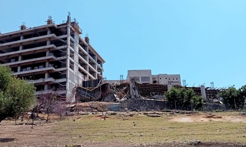 İzmir Buca'da inşaat çöktü! Kolonlar patladı 1'i ağır 3 yaralı