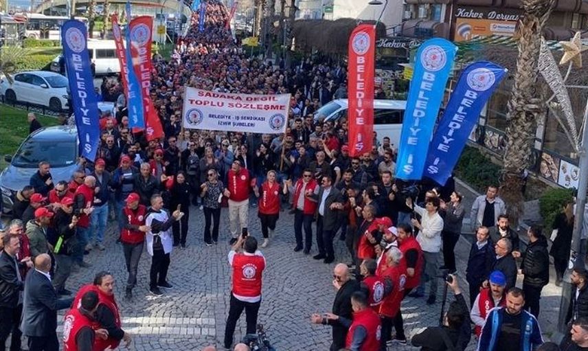 İzmir Büyükşehir Belediyesi’nin fiyaskosu: 6 bin işçi greve gitti!