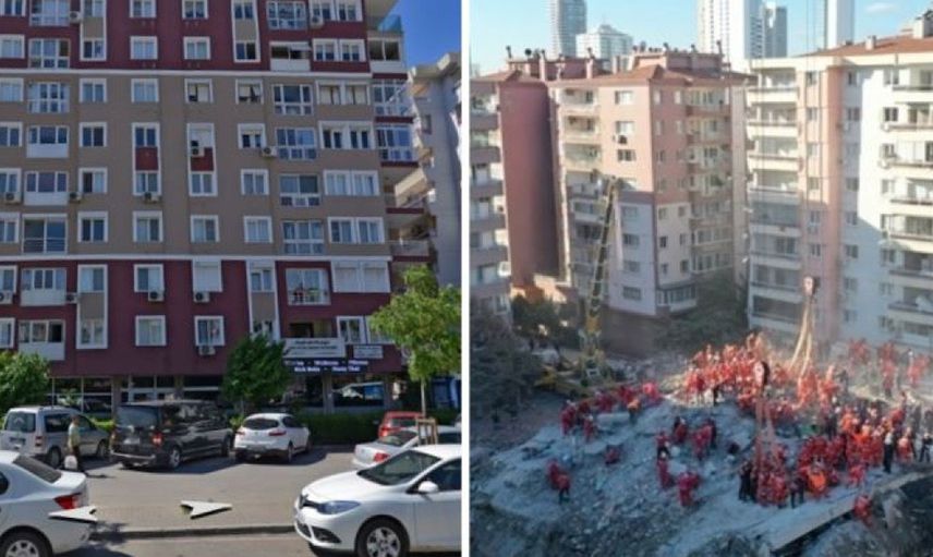 İzmir Depreminde Yıkılan Rıza Bey Apartmanı'ndaki Ölüm ve Yaralanmalara Dair İddianame Kabul Edildi