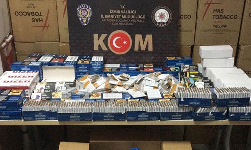 İzmir'de Kaçak Akaryakıt Ve Sahte İçki Operasyonu Düzenlendi