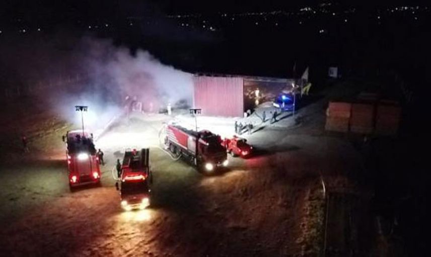İzmir'de Korkutan Yangın: Binlerce Saman Kül Oldu