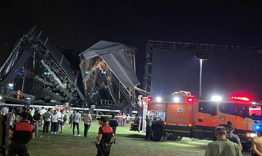İzmir’de korkutucu gelişme: Tarkan’ın konser yapacağı alan çöktü