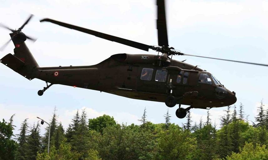 Jandarma Havacılık'tan TEI'ye Gökyüzü Selamı