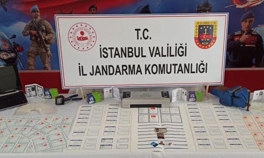 Jandarma’dan Sahte Nüfus Cüzdanı Ve Ehliyet Düzenleyen Şahsa Operasyon