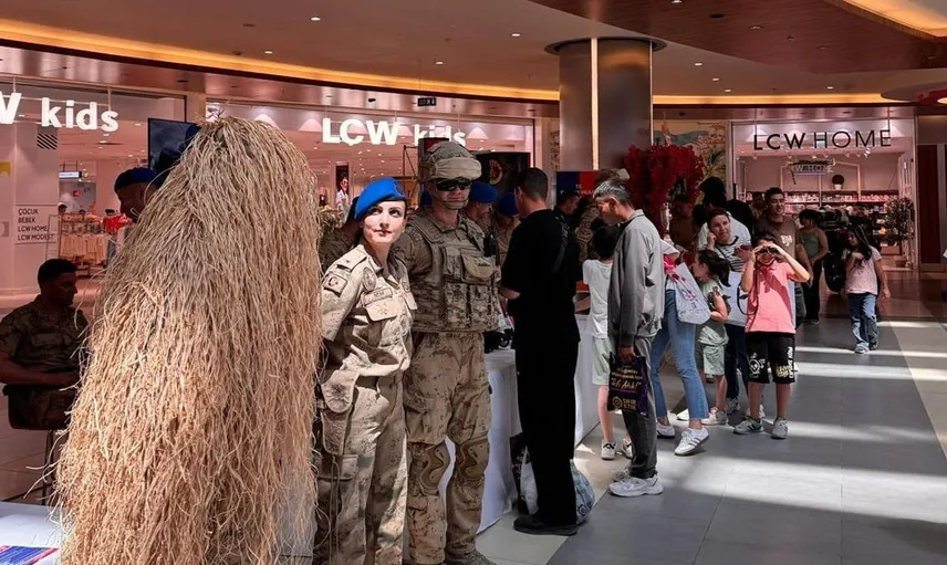 Jandarma'nın 187. kuruluş yıl dönümüne özel tanıtım standı MalatyaPark AVM'de açıldı