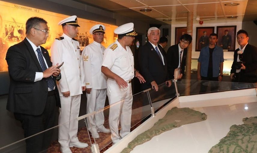 Japonya Savunma Bakanı Nakatani İstanbul Tersanesi'ni Ziyaret Etti