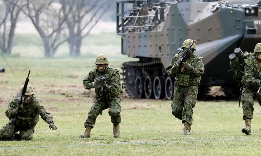 Japonya'da Son 30 Yılın En Büyük Askeri Tatbikatı Gerçekleştiriliyor