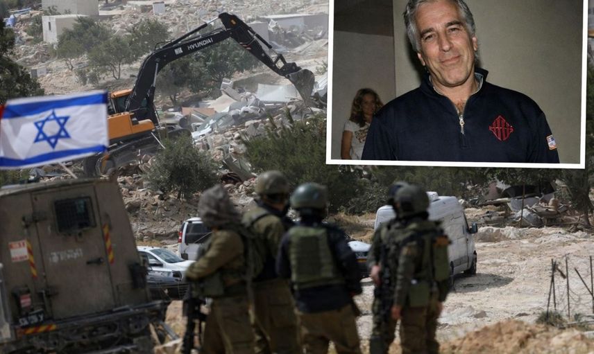Jeffrey Epstein'in, belgelerde İsrail ordusuna ve Filistin topraklarını gasbeden İsraillilere yardım ettiği görülüyor