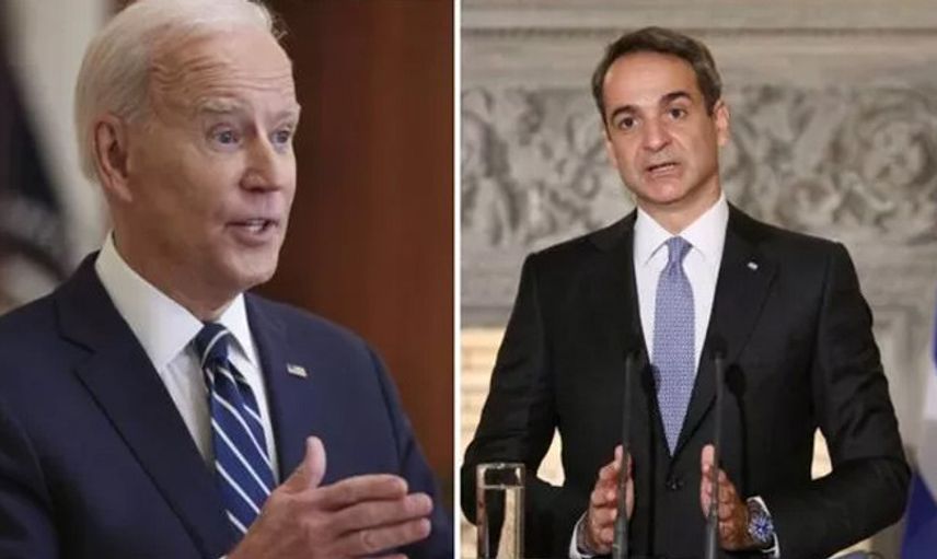 Joe Biden Yunanistan Başbakanı Miçotakis'le Telefonda Görüştü