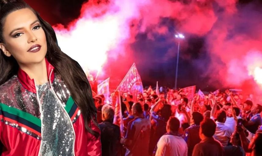 Kabul etmedi: Trabzonspor taraftarı şampiyonluk kutlaması için Demet Akalın’dan öyle bir şey istedi ki…