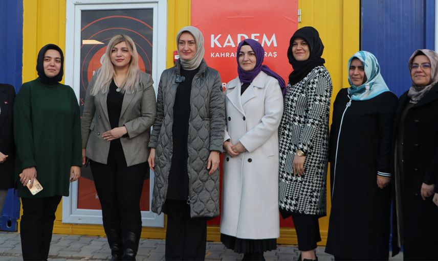 KADEM deprem bölgesini yalnız bırakmadı!