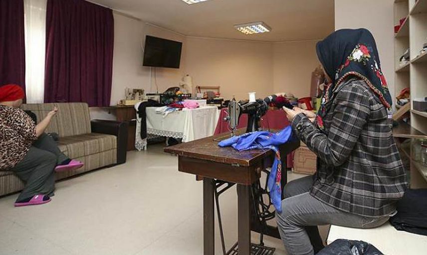 Kadın konukevindeki kadınlara müjde: Kendi paralarını kazanabilecekler