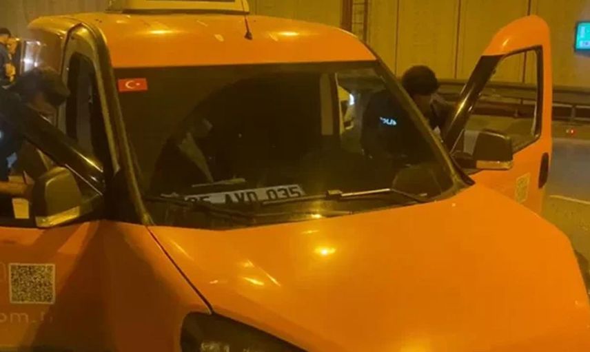 Kağıthane'de kurumsal market aracının içinden uyuşturucu madde çıkarıldı!