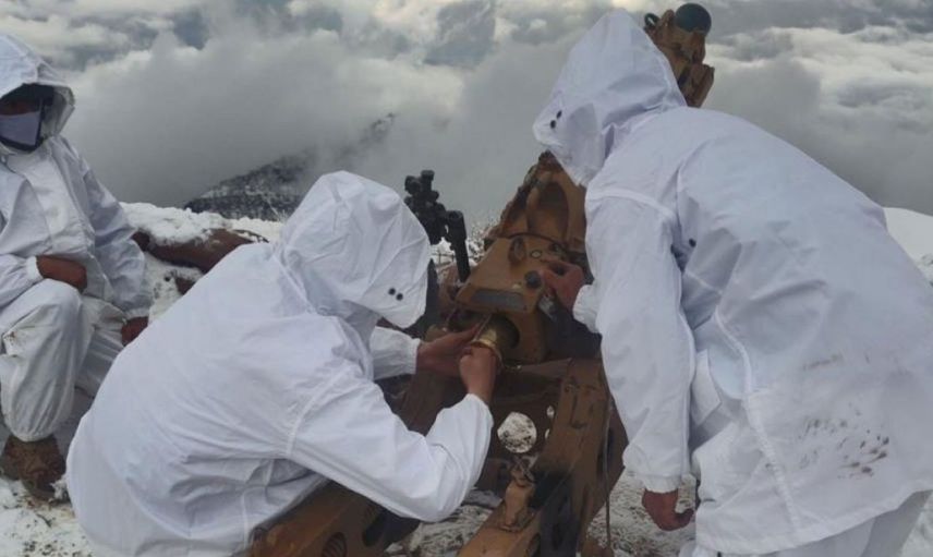 Kahraman Mehmetçik Eksi 39 Derecede 7 Metre Kar Kalınlığında Vatan Nöbeti Tutuyor