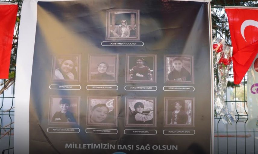 Kahramanmaraş’ta 23 Nisan Yası: Ayser Çalık Ortaokulu Sessizliğe Büründü 