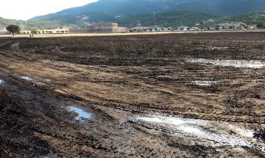 Kahramanmaraş’ta Buğday Tarlası Yandı