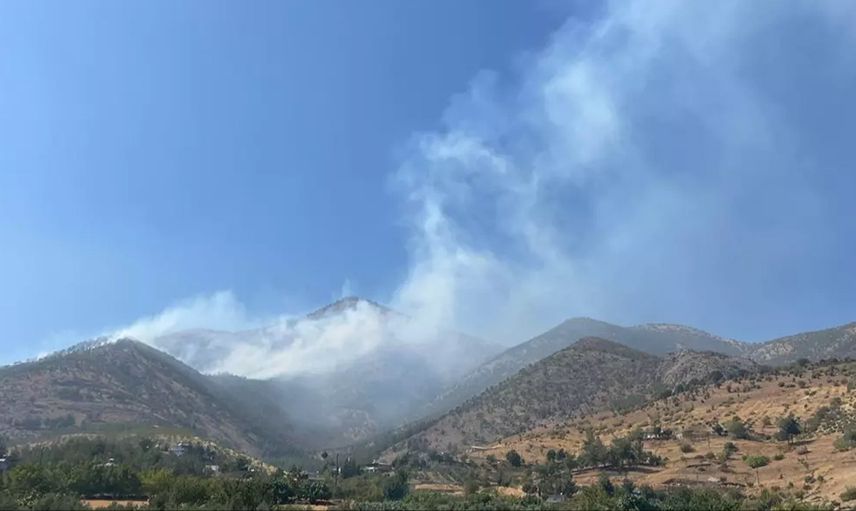 Kahramanmaraş’ta dumanlar gökyüzünü kapladı: Orman yangınına müdahale ediliyor